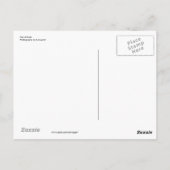 Feuer in der Dämmerung Postkarte (Rückseite)