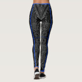 Feuer in der Lücke Leggings (Rückseite)