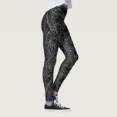 Feuer in der Lücke Leggings (Rechts)