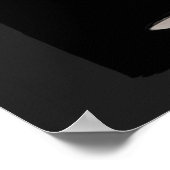 Feuer in der Sky Illustration Poster (Ecke)