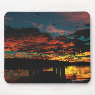 Feuer in der Sky Mousepad