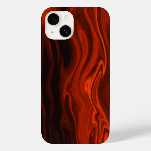 Feuer in flüssiger Form von Shirley Taylor Case-Mate iPhone Hülle (Rückseite)