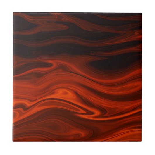 Feuer in flüssiger Form von Shirley Taylor Fliese (Vorderseite)