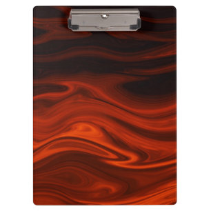 Feuer in flüssiger Form von Shirley Taylor Klemmbrett