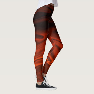 Feuer in flüssiger Form von Shirley Taylor Leggings