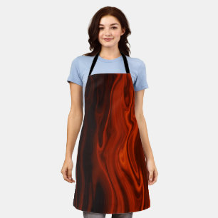 Feuer in flüssiger Form von Shirley Taylor Schürze