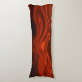 Feuer in flüssiger Form von Shirley Taylor Seitenschläferkissen (Vorderseite Vertikal)