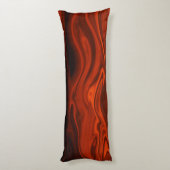 Feuer in flüssiger Form von Shirley Taylor Seitenschläferkissen (Rückseite (Vertikal))