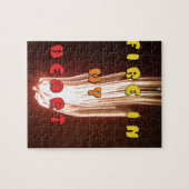 Feuer in meinem Herzen brillante Feuerwerk Hakuna  Puzzle (Horizontal)