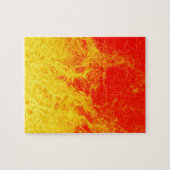 Feuer in rot und gelb puzzle (Horizontal)