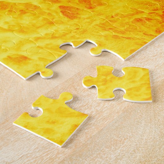 Feuer in rot und gelb puzzle (Seite)