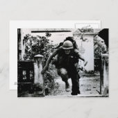 Feuer in Vietnam Postkarte (Vorne/Hinten)