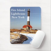 Feuer-Insel-Leuchtturm, New York Mousepad (Mit Mouse)