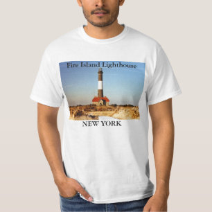 Feuer-Insel-Leuchtturm, New- YorkT - Shirt