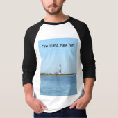 Feuer-Insel-Leuchtturm-T - Shirt (Vorderseite)