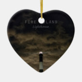 Feuer-Insel NY. Keramikornament (Vorne)