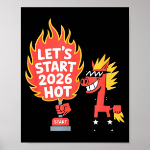 Feuer Jahr des Pferdes – Chinesisches Neujahr 2 Poster