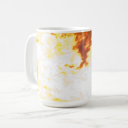 Feuer Kaffeetasse (Vorderseite Links)