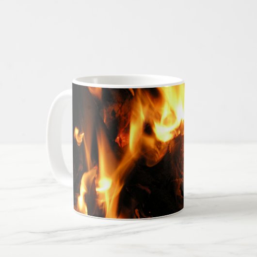 Feuer Kaffeetasse (Vorderseite Links)