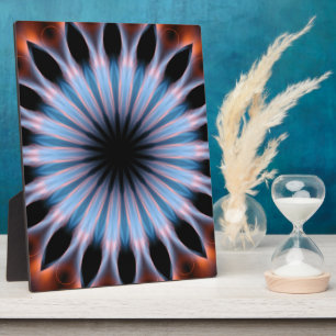 Feuer Kaleidoskop Fotoplatte