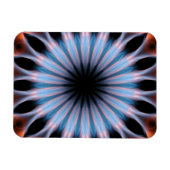 Feuer Kaleidoskop Magnet (Horizontal)