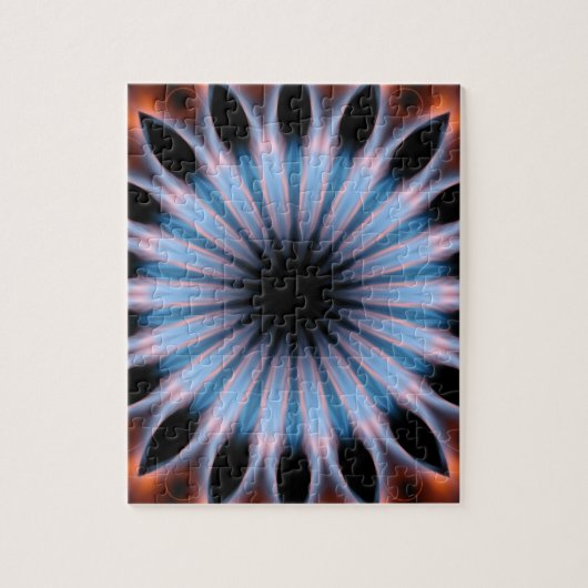 Feuer Kaleidoskop Puzzle (Vertikal)