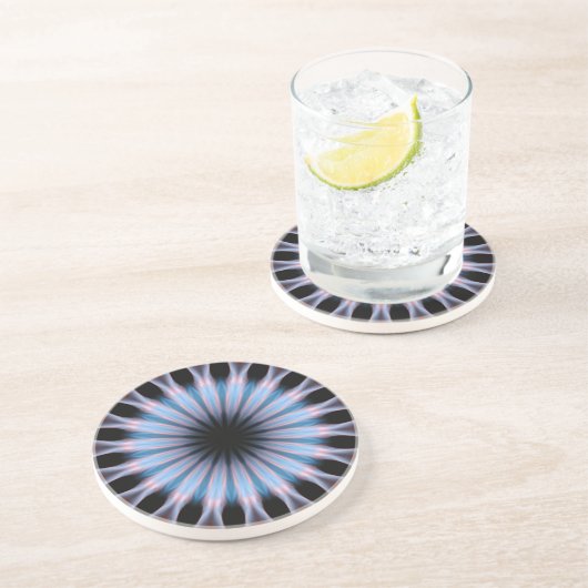 Feuer Kaleidoskop Untersetzer (Seite)