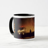 Feuer-Kämpfer-Tasse Tasse (Vorderseite Links)