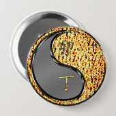Feuer Kaninchen Button (Vorne & Hinten)