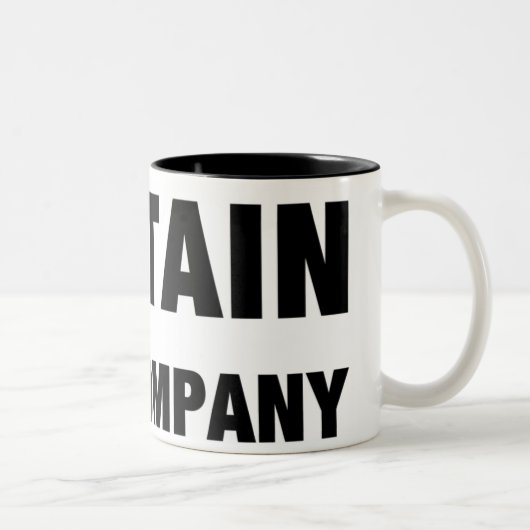 Feuer-Kapitän Mug Zweifarbige Tasse (Rechts)