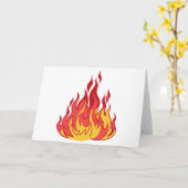 Feuer Karte (Gelbe Blume)
