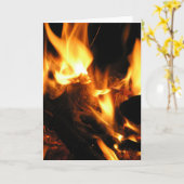 Feuer Karte (Gelbe Blume)