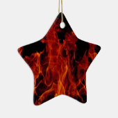 Feuer Keramik Ornament (Rechts)