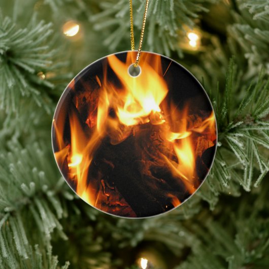 Feuer Keramik Ornament (Baum)