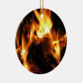 Feuer Keramik Ornament (Rechts)