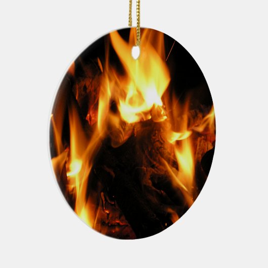 Feuer Keramik Ornament (Rechts)