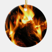 Feuer Keramik Ornament (Vorne)