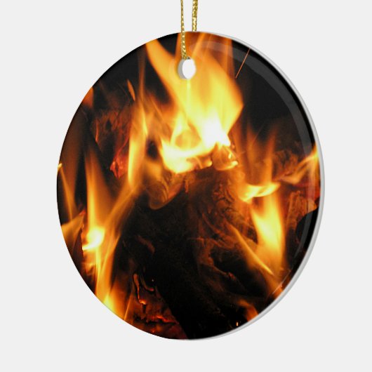Feuer Keramik Ornament (Links)