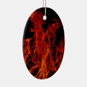 Feuer Keramik Ornament (Rechts)