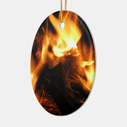 Feuer Keramik Ornament (Links)