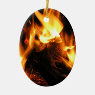 Feuer Keramik Ornament