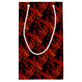 Feuer Kleine Geschenktüte (Rückseite)