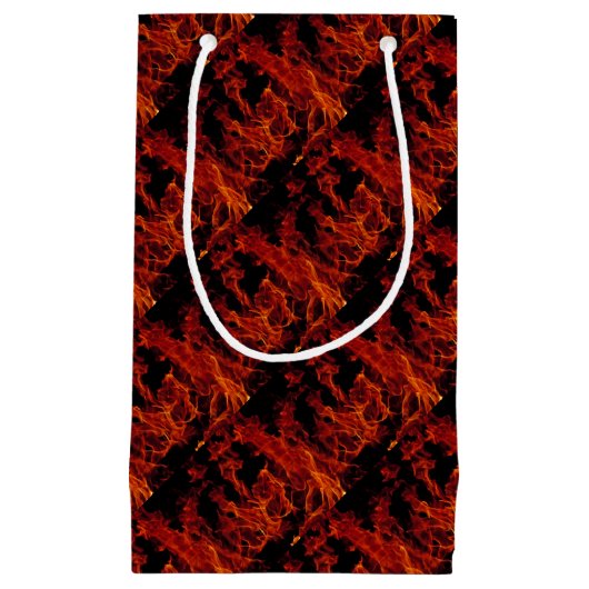 Feuer Kleine Geschenktüte (Vorderseite)