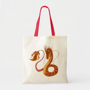 Feuer-Korallen-Drache Tragetasche