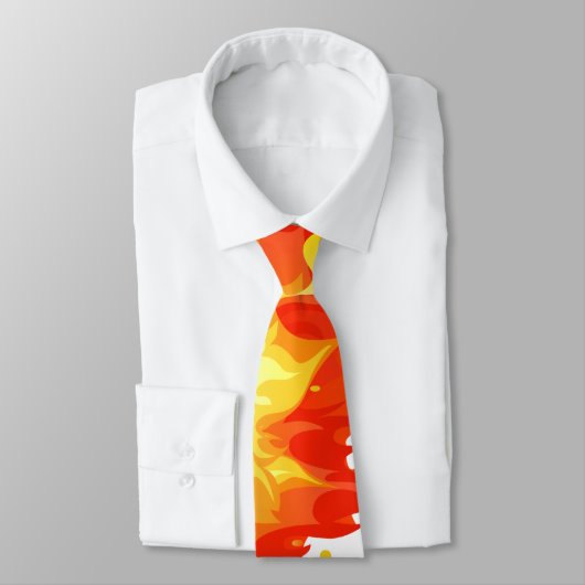 Feuer Krawatte (Gebunden)