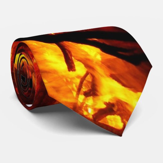 Feuer Krawatte (Gerollt)