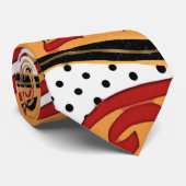 Feuer Krawatte (Gerollt)