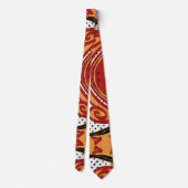 Feuer Krawatte (Rückseite)