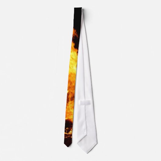 Feuer Krawatte (Rückseite)