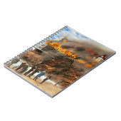 Feuer - Kulisse 1907 Notizblock (Linke Seite)